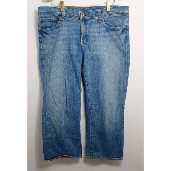 Ralph Lauren Women's Size 12 Jeans Stretch Cropped Jean Capri - Picture 3 of 16